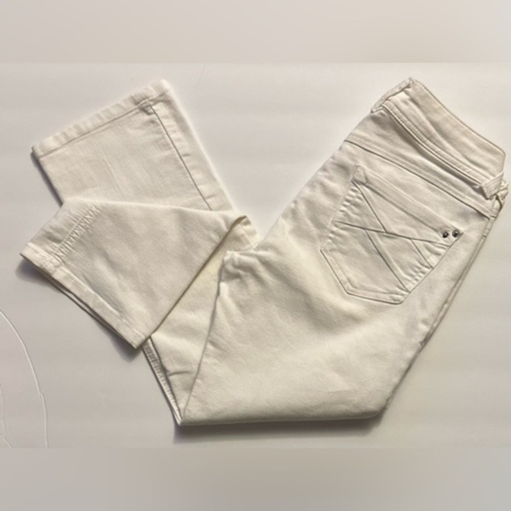 Candies, size 5, white jeans, straight leg